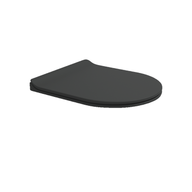 Фото Сидіння для унітазу Flaminia App з функцією Soft-Close чорний (QKCW09 Graphite)