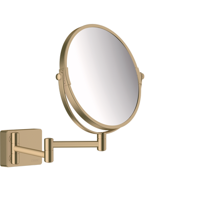 Фото Зеркало для бритья Hansgrohe AddStoris, бронзовый матовый (41791140)