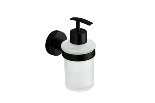 Фото Дозатор для жидкого мыла VBI URANUS BLACK (VBI-040406BL)