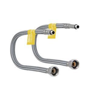 Гнучка підводка для води Thermo Alliance Forte М10 100 см (пара) (SF390W100)