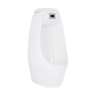 Фото Писсуар подвесной Qtap Stork с ИК-датчиком автоматического смыва 340x260x685 White QT1588102HW