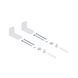 Біде підлогове Qtap Scorpio 565x355x410 White QT14441380W (QT14441380W) Фото 8 з 8
