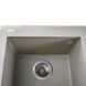 Гранітна мийка Globus Lux LAMA 410х500мм, сірий камінь Фото 4 з 5
