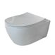 Чаша підвісного унітазу Quarter Bath Deep Rimless безобідковий білий, без сидіння (70DE03049.00.1.3.01) Фото 2 з 4
