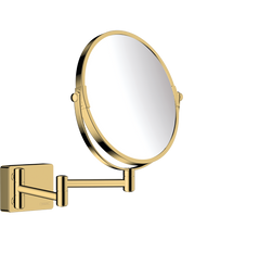 Фото Зеркало для бритья Hansgrohe AddStoris, золотой (41791990)