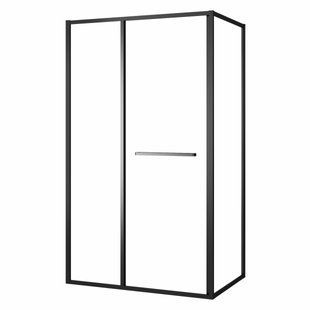 Душевая кабина Volle CRUZE 80x120x200 см, двери COME IN, профиль черный, стекло прозрачное (1047.134704)