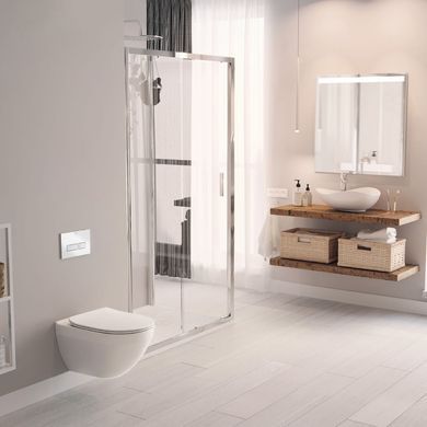 Фото Унітаз Roca HEBE, Rimless, підвісний (A34H138000)