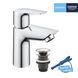 Змішувач для раковини Grohe QuickFix Start Edge S-Size з донним клапаном 23898001 Фото 3 з 6