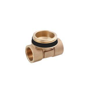 Трійник для колектора Karro 1/2"x1"x1/2" ВЗВ латунний KR-17038 (CV008257)