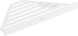 Hansgrohe AddStoris Полиця кутова 14.8х14.8 x 30.5 см Matt White (41741700) Фото 1 з 8