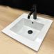 Умивальник врізний VBI FERRARA 40 WHITE (VBI-018011) Фото 4 з 4