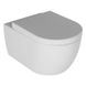 Унітаз підвісний безобідковий Quarter Bath Deep з кришкою Standart білий (70DE03054.00.1_30SCD.01WG) Фото 1 з 4