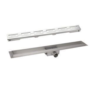 Фото Комплект Qtap Taurus FD700 (NKS) Линейный трап из нержавеющей стали с сухим затвором 700 мм