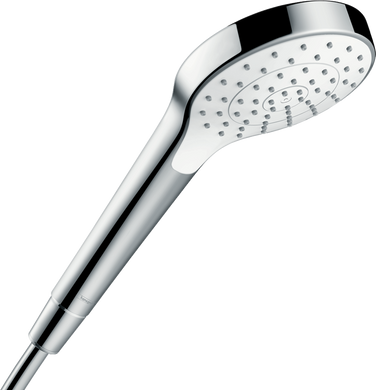Фото Ручной душ Croma Select S 110 1jet EcoSmart белый/хромированный: 7л/мин (26806400)
