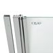 Штора на ванну Qtap Standard CRM407513APL стекло Pear 6 мм, 75х130 см, левая Фото 6 из 10