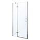 Дверь в нишу Eger 599-701(h) распашная на петлях, 100x195 см, профиль хром, стекло прозрачное Фото 2 из 3