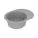 Кухонна мийка з кварцу Vankor Lira LMO 02.57 Gray Фото 3 з 4