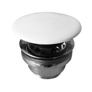 Фото Донный клапан Simas Wave PLCE white