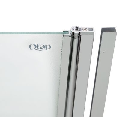 Фото Штора на ванну Qtap Standard CRM407513APR стекло Pear 6 мм, 75х130 см, правая