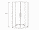 Душова кабіна ASIGNATURA Velvet 19320802, 90х90, сіре скло, профіль чорний матовий Фото 2 з 2