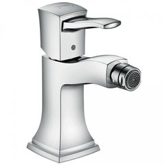 Смеситель для биде Hansgrohe METROPOL CLASSIC, со сливным гарнитуром, хром (31320000)