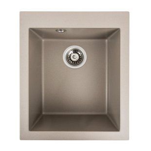 Фото Гранитная мойка для кухни Platinum 4150 SOKIL матовый Титан