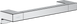 Hansgrohe AddStoris Поручень в душ 32.7/34.8 x 7.9 см Chrome (41744000) Фото 1 из 2