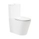 Унитаз-компакт Qtap Scorpio безободковый Ultra Quiet с сиденьем Soft-close QT14222125AUQW Фото 1 из 11