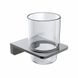 Склянка для зубних щіток Volle SOLO збройовий метал чорний матовий (2510.220106) Фото 1 з 2