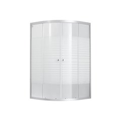 Душевая кабина Lidz Wieza SC90x90.SAT.LOW.L, стекло Linie 4 мм без поддона