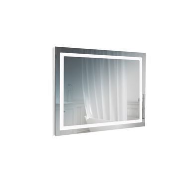 Фото Зеркало Мойдодыр OLMO 55х75 / 75х55 с LED-подсветкой (00-0009223)