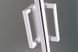 Квадратна душова кабіна Eger Vi'z регульований білий профіль (599-005/1) Фото 3 з 9
