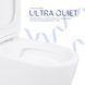 Унітаз підлоговий Qtap Leo Ultra Quiet 620&times;355&times;790 мм з сидінням Soft-close, White QTLEO27W49261 Фото 5 з 10