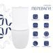 Унітаз підлоговий Qtap Leo Ultra Quiet 620&times;355&times;790 мм з сидінням Soft-close, White QTLEO27W49261 Фото 3 з 10